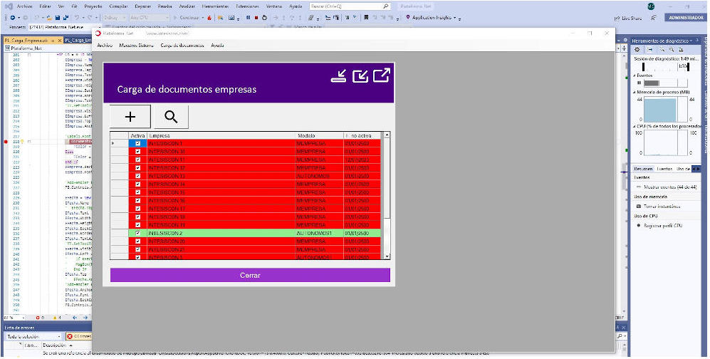 documentos acceso empresa